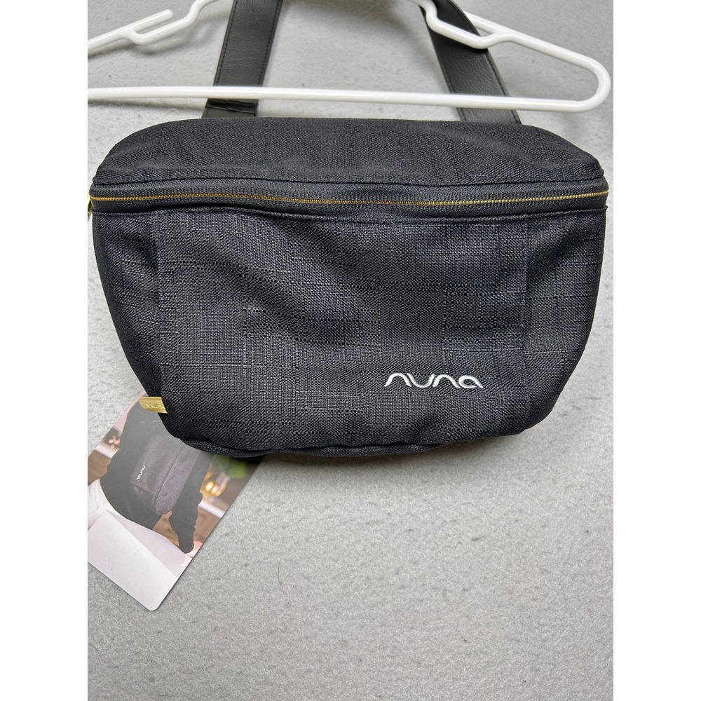 Nuna Sling Bag Stroller Accessory Woven Fabric Caviar Black OS Unisex